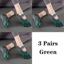 Load image into Gallery viewer, Grip Toe Yoga Socks Set
