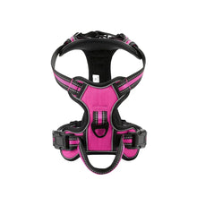 Load image into Gallery viewer, Adjustable Nylon Dog Harness Vest Reflective Soft Breathable No Pull Dog Harness Pet Harness Leash For Small Medium Large Dogs
