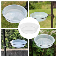 Load image into Gallery viewer, 1pcs Bird Feeding Dish Tray Platform Feeder Bird Water Bowl Hanging Bird Bath Outdoor Outside Patio Parrot Tree Garden Courtyard
