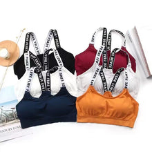 Load image into Gallery viewer, Women Sexy Sports Bra Tops For Gym Top Fitness Yoga Female Pad Sportswear Vest Tank Tops Sport Push Up Sports Bras Underwear
