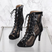 Load image into Gallery viewer, High Heels Women's Sandals New Open Toe Casual Latin Dance Shoes Girls' Ballroom Sandals Large Dance High Heels Women's Shoes 43
