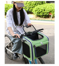 Load image into Gallery viewer, Bicycle Carrying Cat Bag Dog Bag Pet Bag Portable Backpack For Outdoor Use Suitable For Carrying Bicycles And Motorcycles
