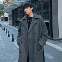 Load image into Gallery viewer, Winter Woolen Long Trench Coat
