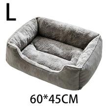 Load image into Gallery viewer, Bed for Cats Pet Products Cushions Kitten Winter Accessories Dog All Houses Supplies Things Accessory Habitats Basket House Beds
