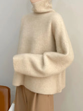 Load image into Gallery viewer, Elegant Merino Turtleneck Knit Sweater

