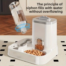 Load image into Gallery viewer, Large Capacity Pet Automatic Feeders and Water Dispensers, Suitable for Cats and Dogs.
