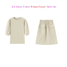 Load image into Gallery viewer, Ribbed Summer Kids Casual Set
