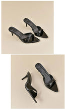 Load image into Gallery viewer, Women's High Heels Summer Slippers Women Sandals Fashion Classic Pointy Open Toe Stiletto Heels Sexy 2026 High-heeled Slippers
