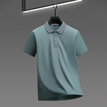 Load image into Gallery viewer, Men's Casual Solid Color Short Sleeve Polo Shirt  Summer Fashionable Comfortable Versatile Top for Men
