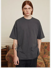 Load image into Gallery viewer, Solid Cotton Casual Sport Tee
