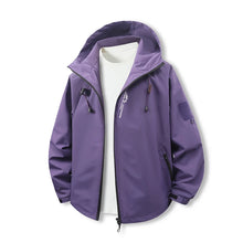 Load image into Gallery viewer, Modern Hooded Zipper Trench Coat
