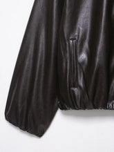 Load image into Gallery viewer, Faux Leather High Street Jacket
