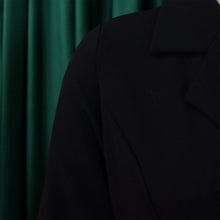 Load image into Gallery viewer, Pleated Notched Collar Midi Dress
