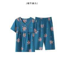 Load image into Gallery viewer, Cotton Cartoon Summer Pajama Set
