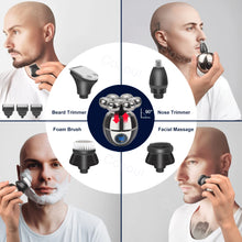 Load image into Gallery viewer, Shaver for Men Electric Shaver Bald Head Shaver 5 in 1 Hair Clipper for Bald Man Beard Trimmer Shaving Machine Bald Head Razor 7
