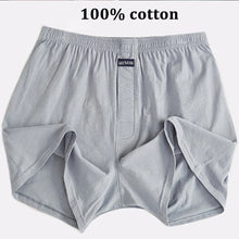 Load image into Gallery viewer, 100% Cotton Men Pajama Shorts Summer Solid Elastic Waist Short Pants Casual Breathable 3D Crotch Bottoms Sleepwear pijama hombre
