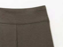 Load image into Gallery viewer, Military Green Pleated Wide Pants
