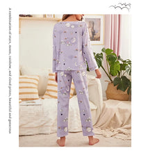 Load image into Gallery viewer, Cartoon Lounge Pajama Set
