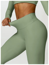 Load image into Gallery viewer, Summer 2PCS Yoga Suit Sports Set Women Quick-Dry Gym Set Women Tracksuit Running Workout Long Sleeve Sports Shirt Yoga Clothing
