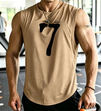 Load image into Gallery viewer, SPORTS 7 New Men Tank Tops Sleeveless Shirt Polyester Mesh Material Quick Dry Breathable Men Workout Fitness Basketball Top Tee

