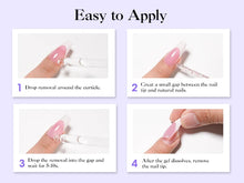 Load image into Gallery viewer, Nail Glue Remover 40ML for Press on Nails False Tips Non Acetone Gentle Nail Care Remover Supplies Solution Manicure Supply
