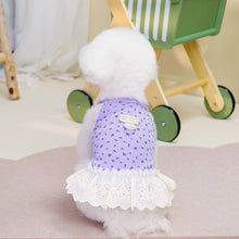 Load image into Gallery viewer, Floral Summer Dog Princess Skirt
