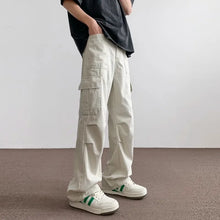 Load image into Gallery viewer, Pants Men's Trendy American Paratrooper Overalls Men's Summer Casual Handsome Outdoor Loose Straight
