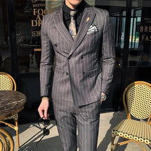 Load image into Gallery viewer, Modern Double Breasted Business Suit
