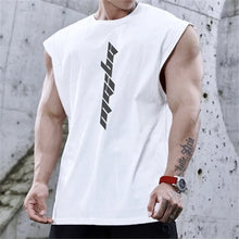 Load image into Gallery viewer, NEW Bodybuilding Sports Tank Tops Men Gyms Fitness Workout Sleeveless Shirt Male Summer Loose Undershirt Running men Vest
