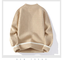 Load image into Gallery viewer, Men Casual Comfortable Warm Sweaters men round neck  Solid knitwear Men's High-Quality Fashion Trend Sweater 2025 Autumn/Winter
