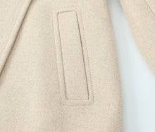 Load image into Gallery viewer, Retro Black Wool Long Coat
