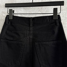 Load image into Gallery viewer, High Waist Straight Denim Pants
