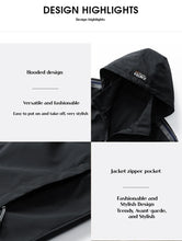 Load image into Gallery viewer, Tracksuits for Man Men's Cardigan Hoodie Set Sportswear 2 Piece Set Casual Running Fitness Suit Windproof Warm Set Sports Suits
