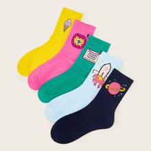 Load image into Gallery viewer, Cute Cartoon Crew Socks
