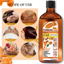 Load image into Gallery viewer, Turmeric Skincare Essential Oil, with Moisturizing and Brightening Effects, Is Gentle, Smooth, and Delicate, Easy to Absorb, and Helps Repair and Brighten the Skin. Suitable for Both Men and Women.
