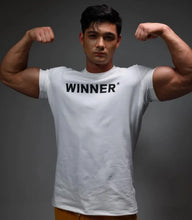 Load image into Gallery viewer, Men Muscle Shirt Slim Fit Bodybuilding Tshirt Men Workout Fitness Shirts Top Tees
