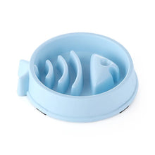 Load image into Gallery viewer, Pet Cat Dog Slow Food Bowl Fat Help Healthy Round Anti-choking Thickened And Non-slip Multiple Colors Shapes
