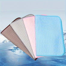 Load image into Gallery viewer, 2025 Upgraded Ice-Cool Summer Pet Cooling Mat and Bed Sweat-Absorbent Fabric Available in 4 Sizes for Small Medium and Large Pet
