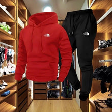 Load image into Gallery viewer, Couple Tracksuit,Printed Hoodie‑Two‑Piece Men Women Set
