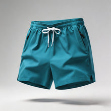 Load image into Gallery viewer, Men's Quick Dry Running Shorts with Drawstring and Zip Pockets - Ideal for Athletic Workouts and Gym Sessions
