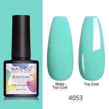 Load image into Gallery viewer, NAILCO 8ml Pink Red Colors Gel Nail Polish Nail Art Varnishes Gel Lacquer Coat LED Nails Manicure Design UV Gel Varnish Soak Off
