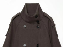 Load image into Gallery viewer, New Women's Jackets &amp; Coats Autumn 2026 Fashion Loose Belt Elegant Turtleneck Warm Winter Jackets Women's Chic Youth Street Coat
