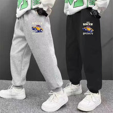 Load image into Gallery viewer, Boys' Off-Road Truck Print Joggers – Casual Sweatpants for Spring, Autumn, and Winter
