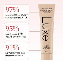 Load image into Gallery viewer, Luxe Skin Tone Matching Concealer Foundation, Waterproof Full Coverage Makeup to Hide Blemishes &amp; Even Skin Tone Long Lasting
