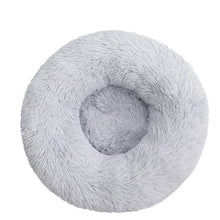 Load image into Gallery viewer, 40-110cm Round Pet Bed for Large Dog Bed Super Soft Cat Bed Long Plush Dog House for Medium Dog House Winter Warm Sleeping
