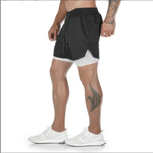 Load image into Gallery viewer, Camo Running Shorts Men Gym Sports Shorts 2 In 1 Quick Dry Workout Training Gym Fitness Jogging Short Pants Summer Men Shorts
