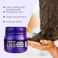 Load image into Gallery viewer, Keratin Hair Straightening Cream Reduce Dry Frizzy Damaged Hair Care Restore Soft Smooth Shiny Moisturizing Hair Conditioner
