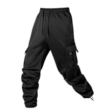 Load image into Gallery viewer, Men's Joggers Pants Loose Drawstring Long Pants Men Multi-pocket Sweatpants Casual Cargo Trousers For Men Fitness
