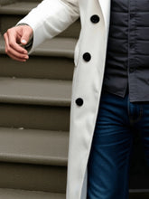 Load image into Gallery viewer, Refined Double Breasted Wool Coat
