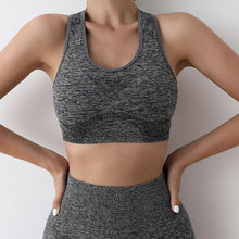 Load image into Gallery viewer, Yoga Set Gym Shorts Women Sport Bras Brassiere Workout Tops for Women Yoga Clothes Fitness Leggings Gym Set Seamless Yoga Sets
